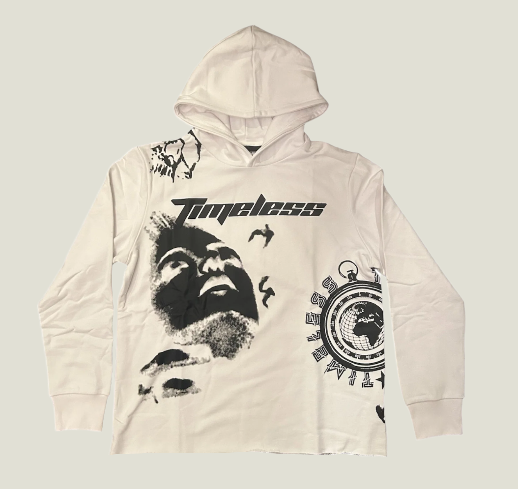 White "Timeless" Hoodie