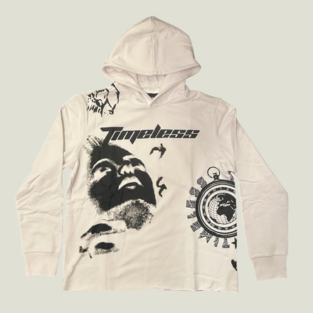 White "Timeless" Hoodie